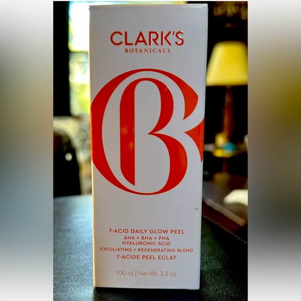 Clarks Botanicals 7 Day Acid Peel Unclog Purify Pores, Shed Dead Skin And More!